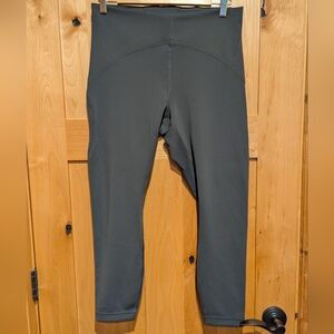 Lululemon InStill High-Rise Tight 25" Graphite Grey Sz 12